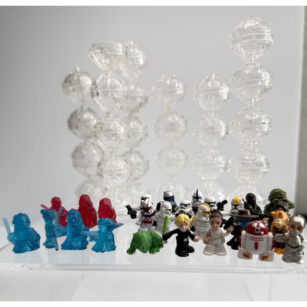 Star Wars Fighter Pods Lot 25 Figures 20 pods Jango Fett Cad Bane Bundle